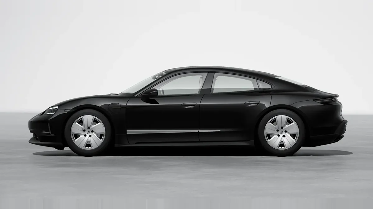 Porsche Taycan 4 en renting barato — Trasera