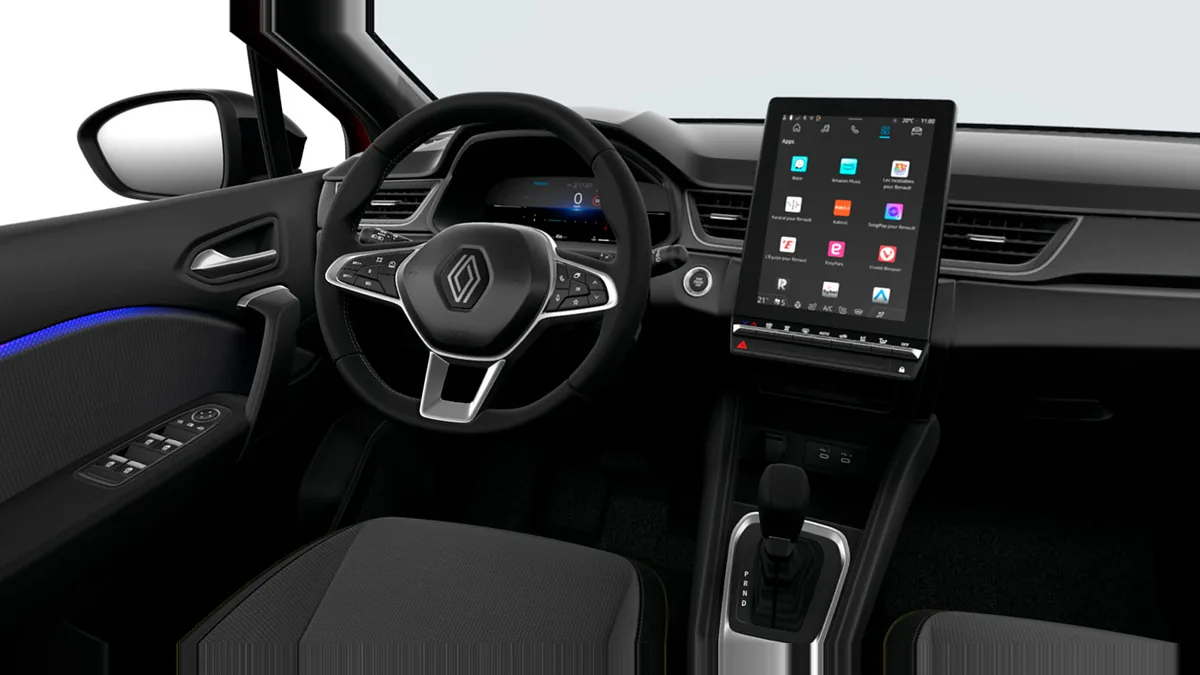 Renault CAPTUR E-TECH Full Hybrid Techno en renting barato — Delantera