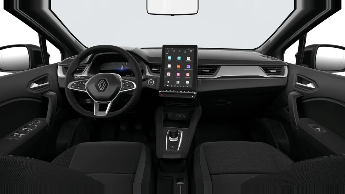 Renault Captur Evolution TCE 140cv DCE en renting barato — Interior