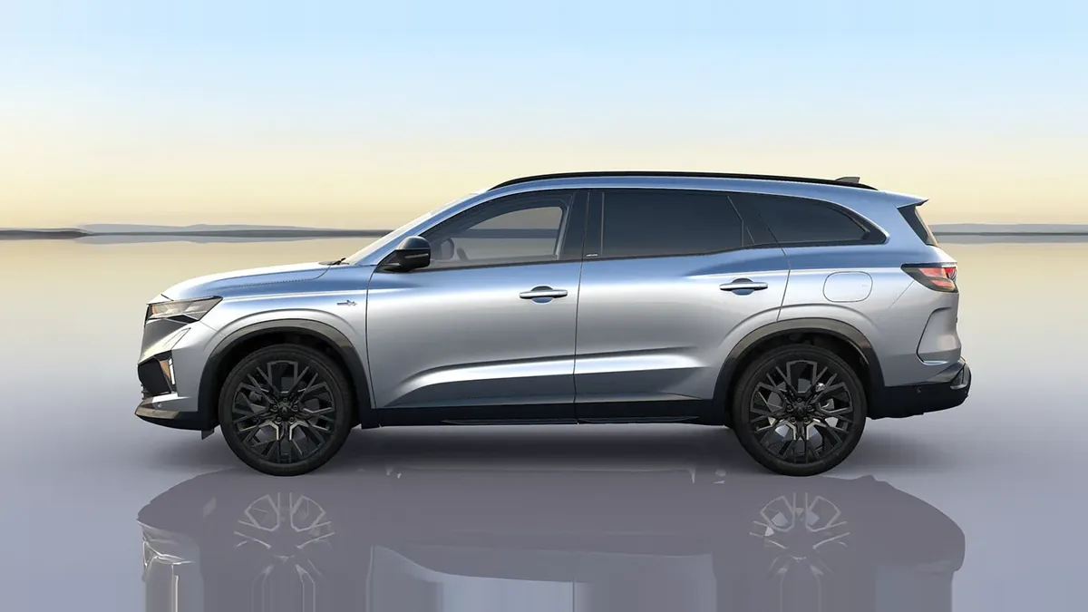 Renault Espace Espirit Alpine Full Hybrid E-Tech 146kW 7p en renting barato — Trasera