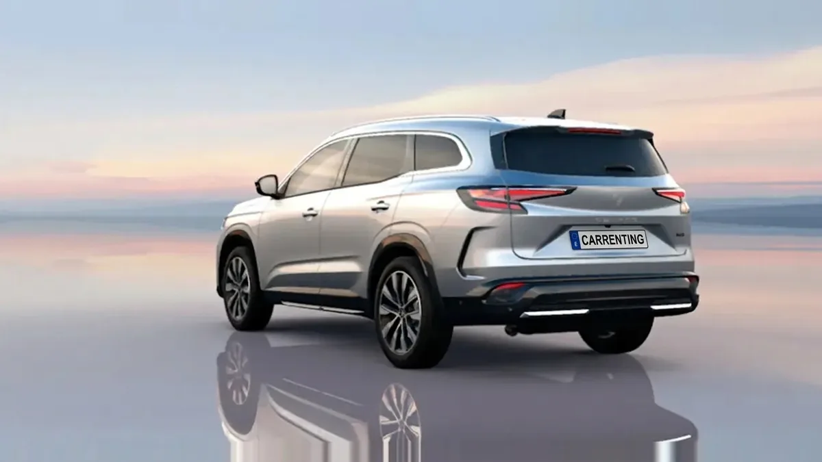 Renault ESPACE TECHNO E-TECH FULL HYBRID 200CV GA en renting barato — Delantera
