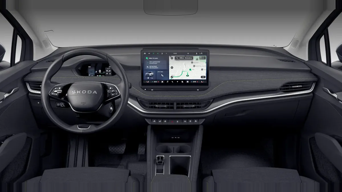 Škoda Elroq 150kW (204CV) 63kWh en renting barato — Interior