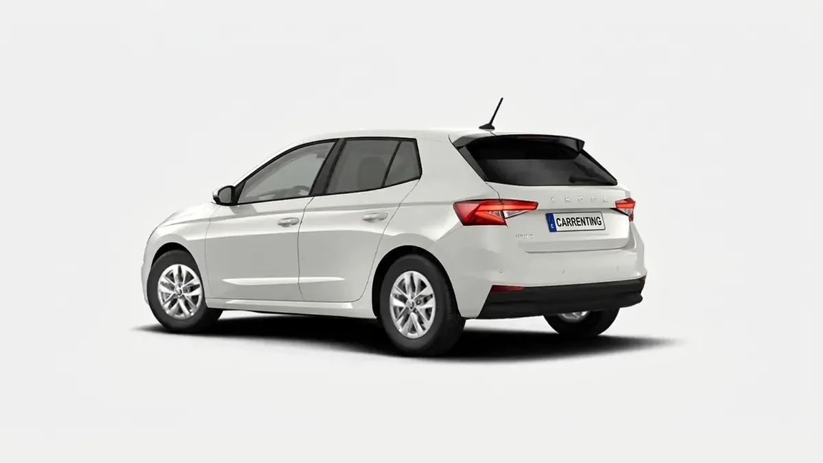 Škoda Fabia 1.0 TSI DSG Selection en renting barato — Interior