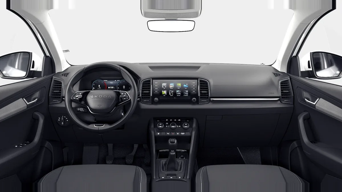 Škoda Karoq 2.0 TDI 85kW (115CV) Selection CW en renting barato — Interior