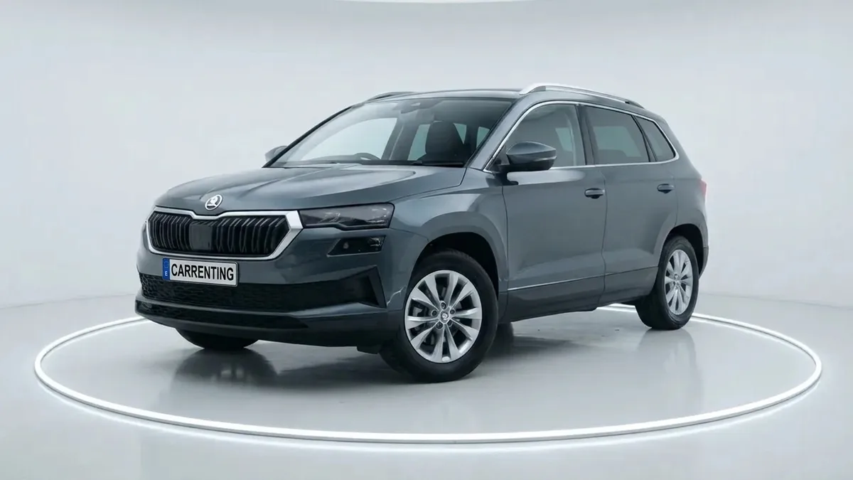 Škoda Karoq Selection 2.0 TDI 150cv 4x4 DSG en renting barato — Delantera