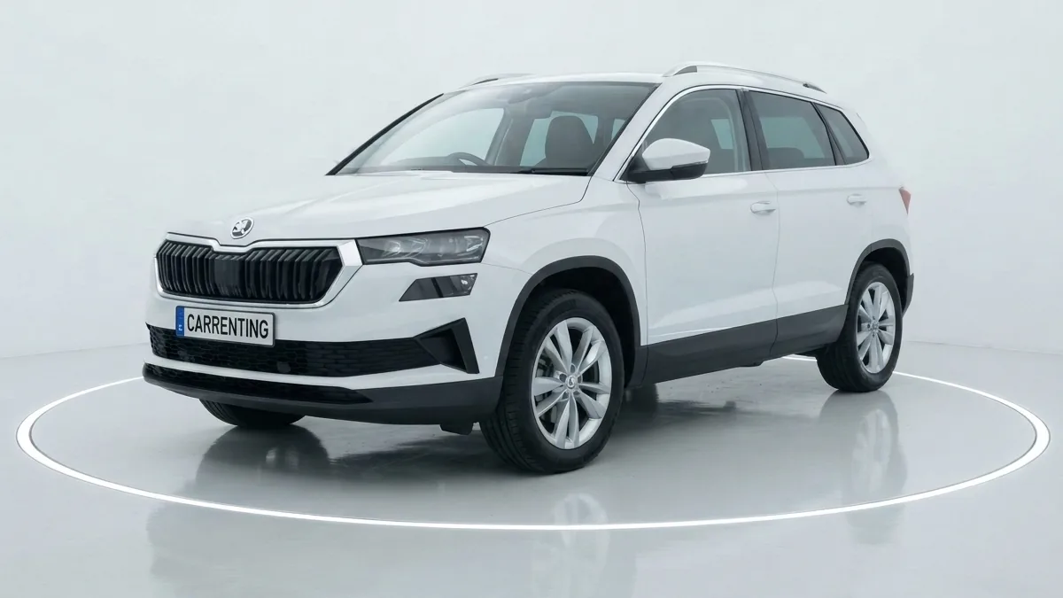 Škoda Karoq Selection 2.0 TDI 150cv 4x4 DSG en renting barato — Trasera