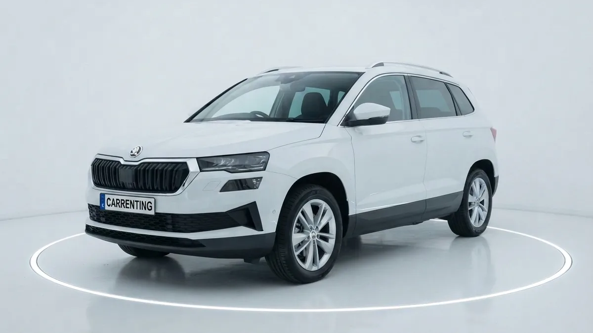 Škoda Karoq Selection 2.0 TDI DSG en renting barato — Lateral