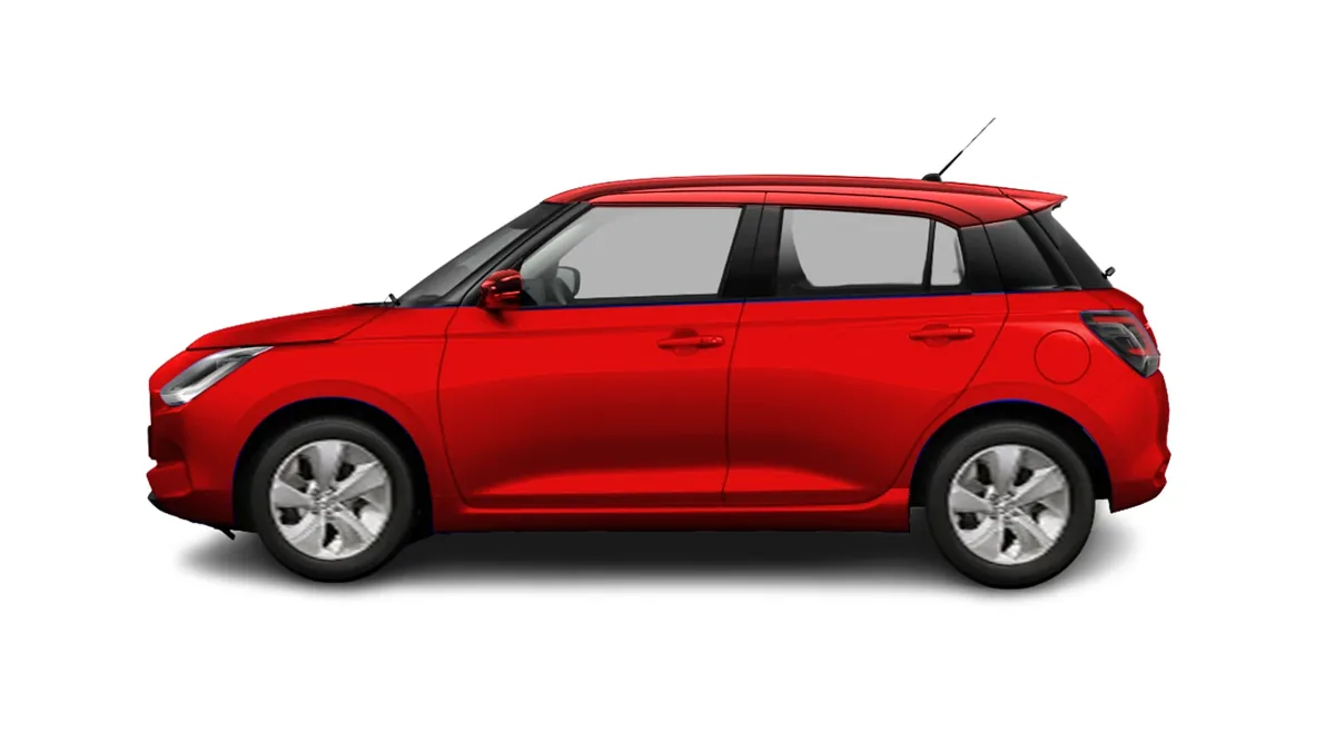 Suzuki SWIFT 1.2 S2 MILD HYBRID (MANUAL) en renting barato — Trasera
