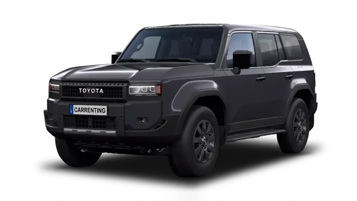 Toyota Land Cruiser 250 Hybrid 48V VX en renting barato — Trasera