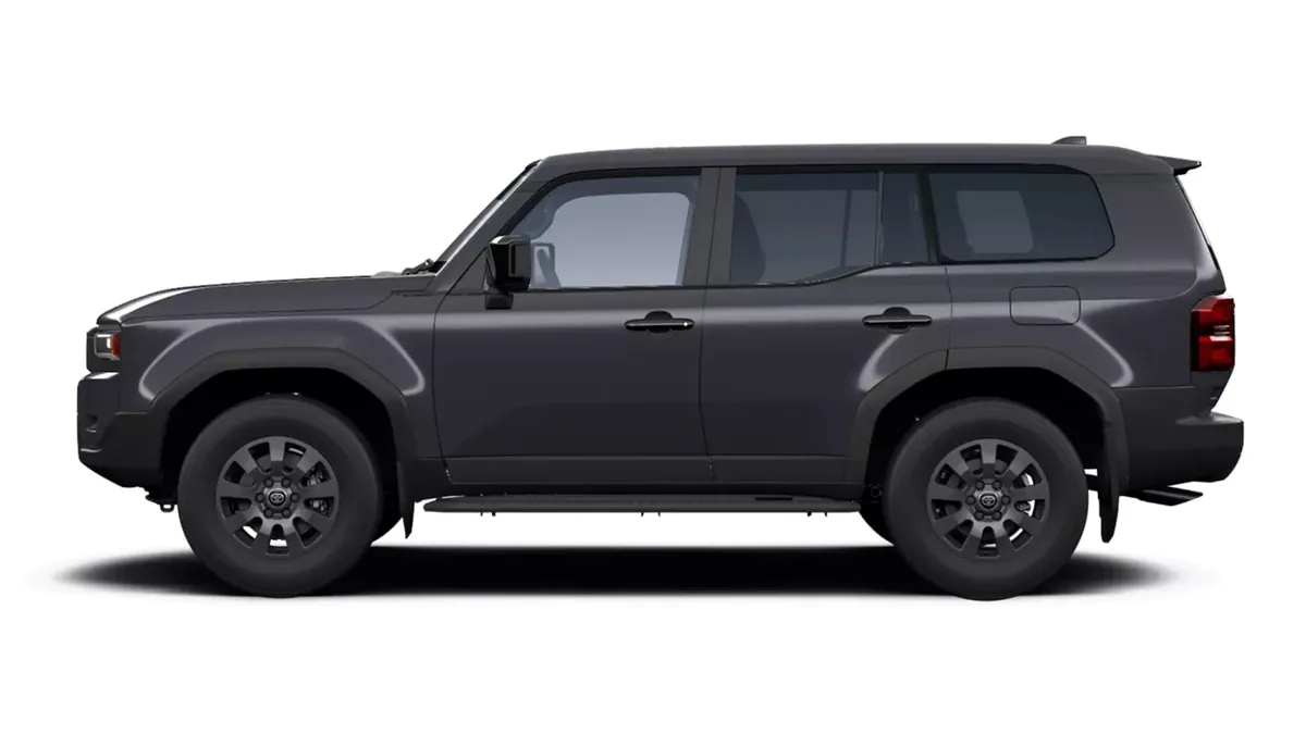 Toyota Land Cruiser 250 Hybrid 48V VX en renting barato — Delantera