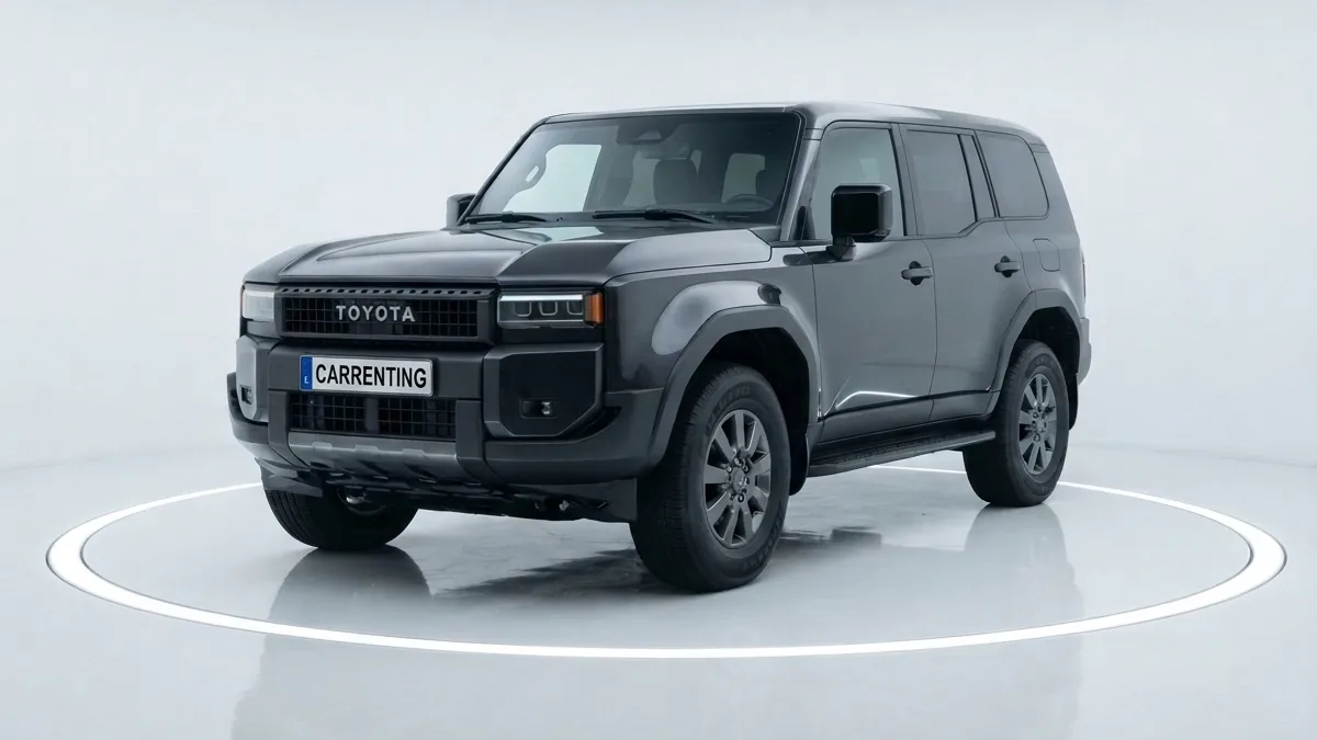 Toyota Land Cruiser 250 Hybrid 48V VX en renting barato — Lateral