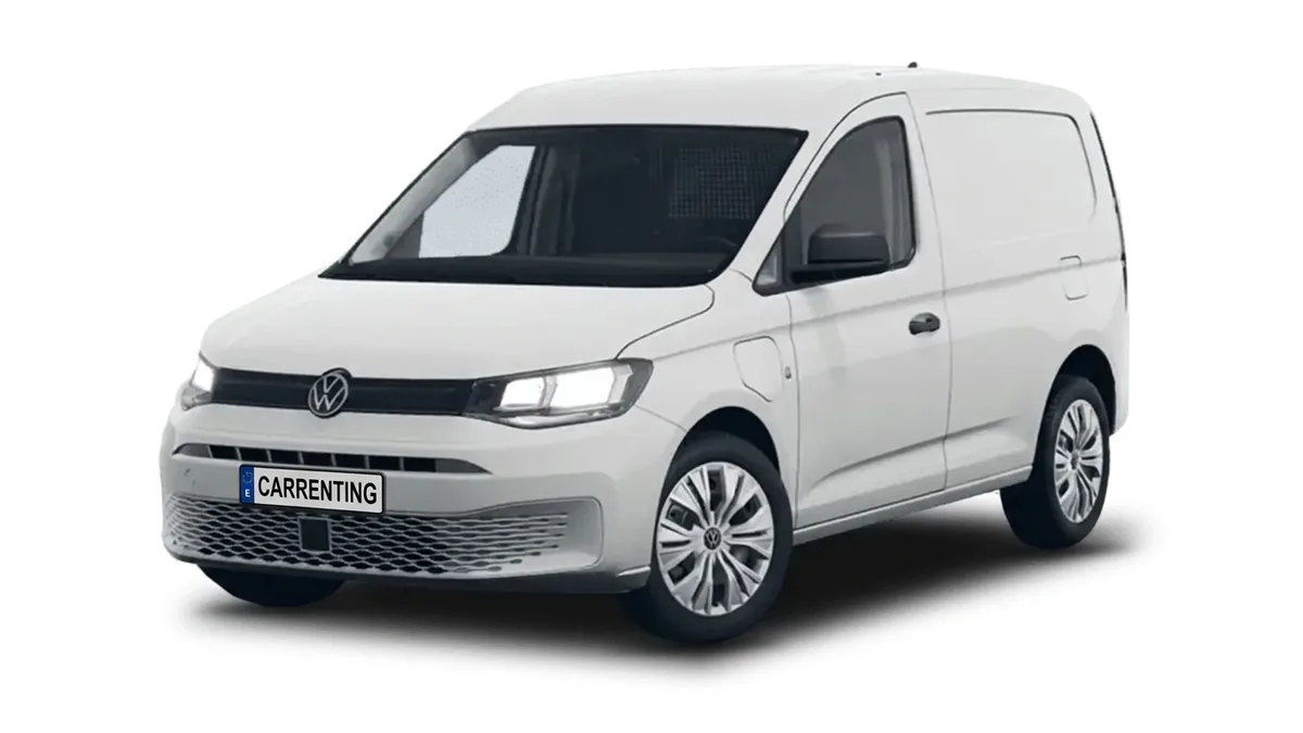 Volkswagen Caddy Cargo PHEV 1.5 TSI eHybrid en renting barato — Trasera