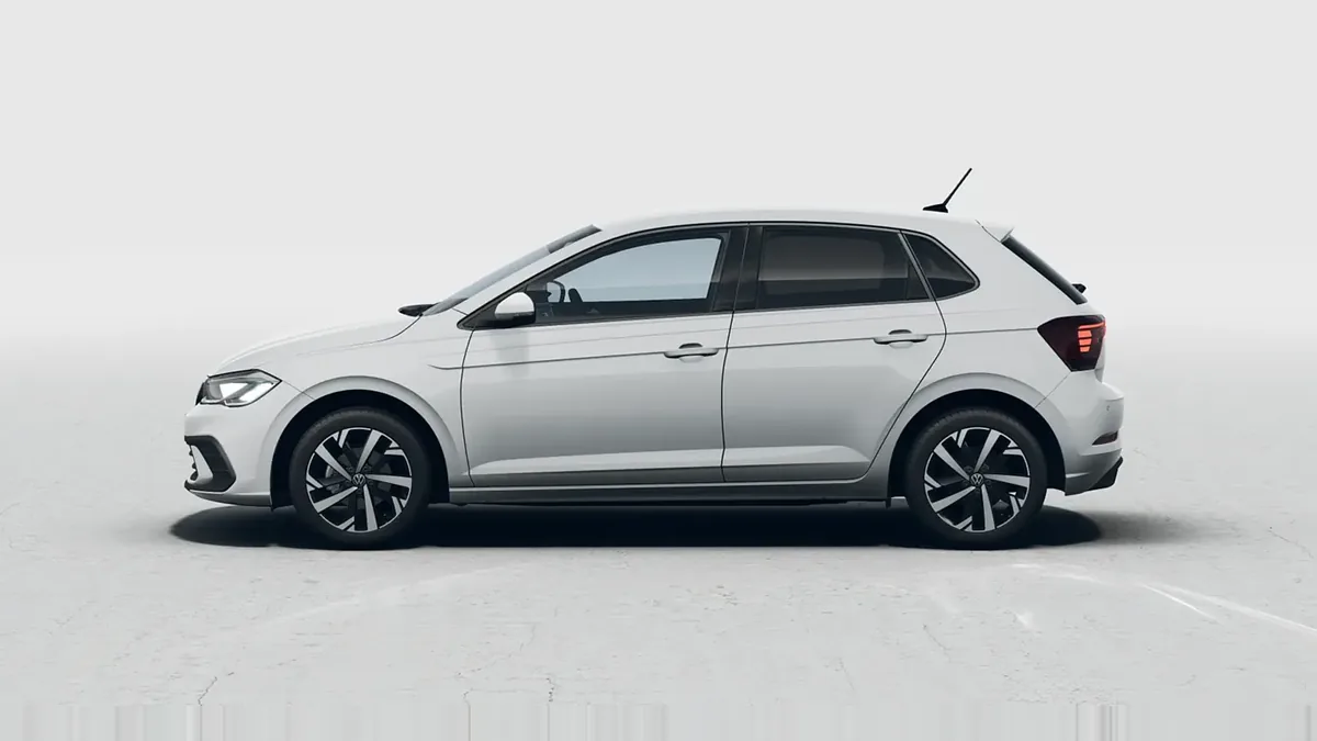 Volkswagen Polo Más 1.0 TSI 70kW (95CV) DSG en renting barato — Delantera