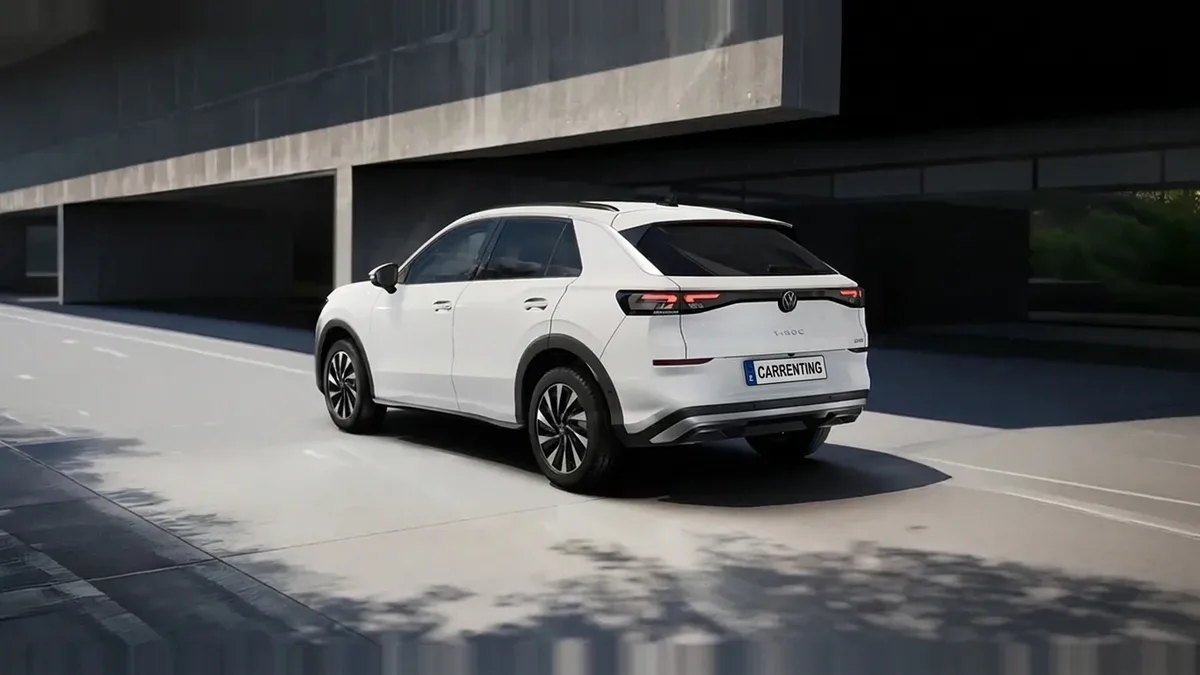 Volkswagen T-ROC Match 1.5 eTSI 85kW (116CV) DSG en renting barato — Delantera