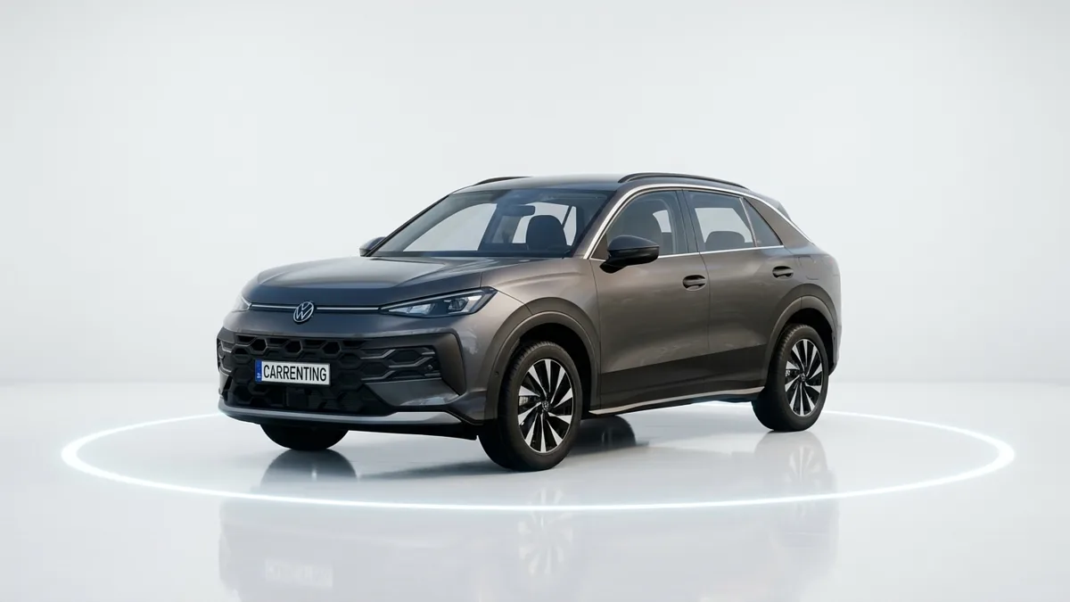 Volkswagen T-ROC Match 1.5 eTSI 85kW (116CV) DSG GRY en renting barato — Lateral